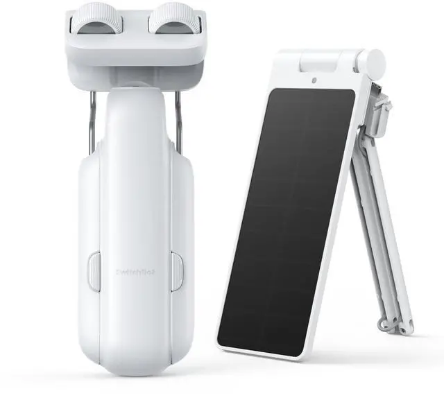 Main image of Smart Automatic Curtain Opener with Solar Panel - Bluetooth Remote Control with App/Timer, High-Performance Motor,Add Hub to Compatible with Alexa, Google Home, HomeKit