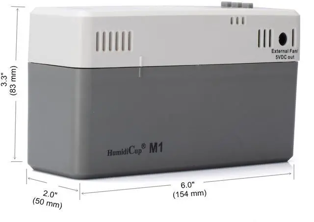 Alt view image 3 of 6 - ® M1 Electronic Cigar Humidifier, For 100-300 Cigar Capacity Humidors, 40% to 90% Setting Range, Stable Humidity Control