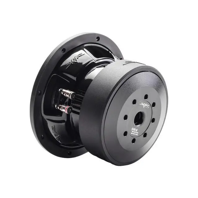 Alt view image 5 of 5 - SVR-8 D4 8" 800 Watt Max Power Dual 4 Ohm Car Subwoofer, 8" - Dual 4 Ohm
