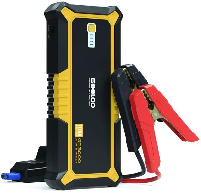 Main image of GP3000 3000A Jump Starter,12V Car Battery Jump Starter for up to 9.0L Gas Engines & 7.0L Diesel, Supersafe Lithium Jump Box Battery Booster Pack, Auto Battery Starter with USB Quick Charge