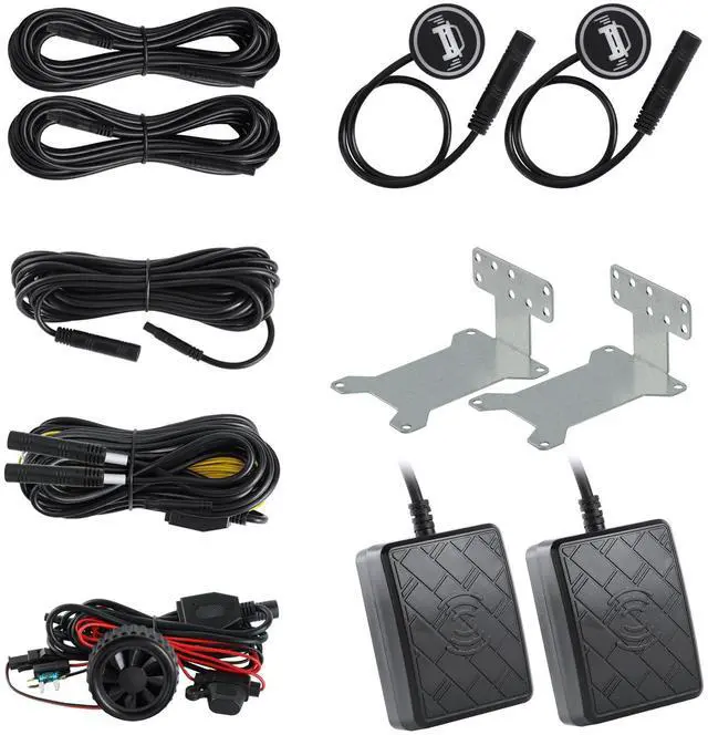 Alt view image 7 of 7 - Blind Spot Monitoring System for Cars, Universal DC12V BSD Sensor Kit with Lane Change Warning, 24GHz Millimeter Wave Radar Safety Assist