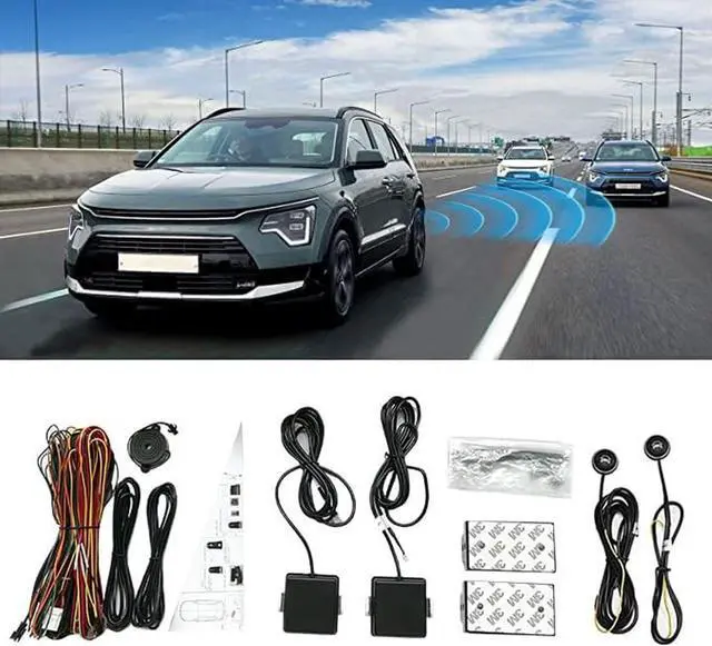 Main image of Blind Spot Monitoring System, 24GHz Millimeter Wave Radar Universal Car Blind Spot Detection System, Reversing Radar Parking System