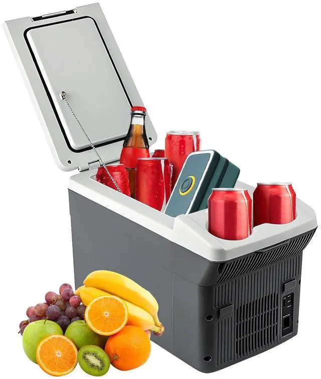 Main image of 11L/Quart Electric Cooler & Warmer - Portable Car Refrigerator 12 Volt DC Car Fridge with Dual-Temp Control (41°F~149°F) Car Fridge 12V Refrigerator for Camping, Travel & Road Trips,RV, Boat