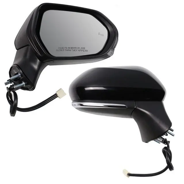Alt view image 7 of 7 - for Toyota Camry Side Mirror Assembly Passenger Side 2024 2018 2019 2020 2021 2022 2023 2024 |Power |Heated |Turn Signal |Blind Spot Monitoring | (POWER+LAMP+HEAT+BSM, Passenger Side(RH))