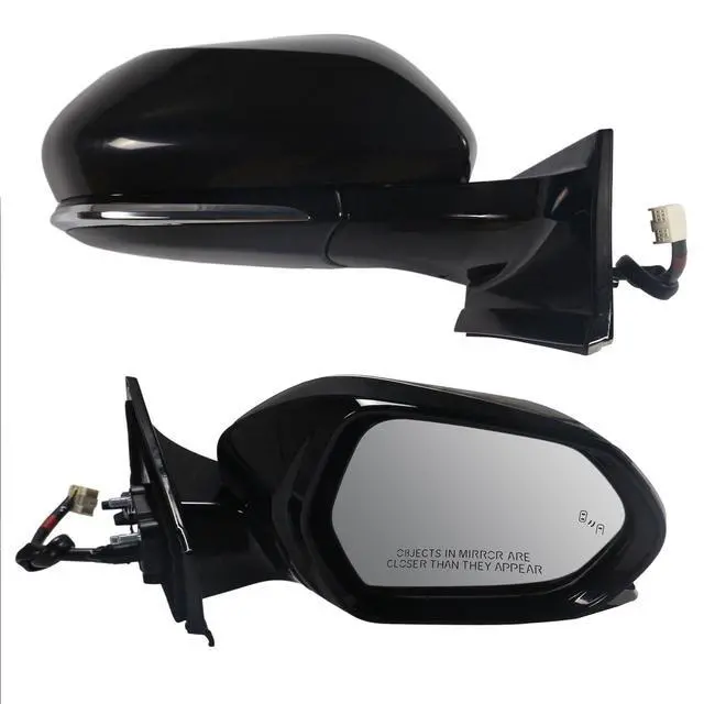 Alt view image 6 of 6 - for TOYOTA PRIUS Side Mirror Assembly 2016 2017 2018 2019-2024 | Power | Heated |BSM/Blind Spot Monitoring Replacement TO1321357 for TOYOTA PRIUS Accessories (Passenger Side(RH))
