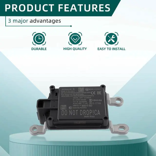 Alt view image 6 of 7 - Front Cruise Distance Radar Sensor Fits for Nissan Kicks Altima Rogue 2017-2021 284385FA6A