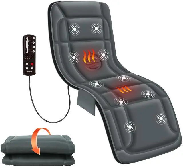 Main image of Fathers Day Dad Gifts Full Body Massage Mat with Heat, Vibration Back Massage Pad for Chair, Bed, Sofa, Back Massager, Massage Chair Pad, 10 Vibration Motors& 2 Heating Levels