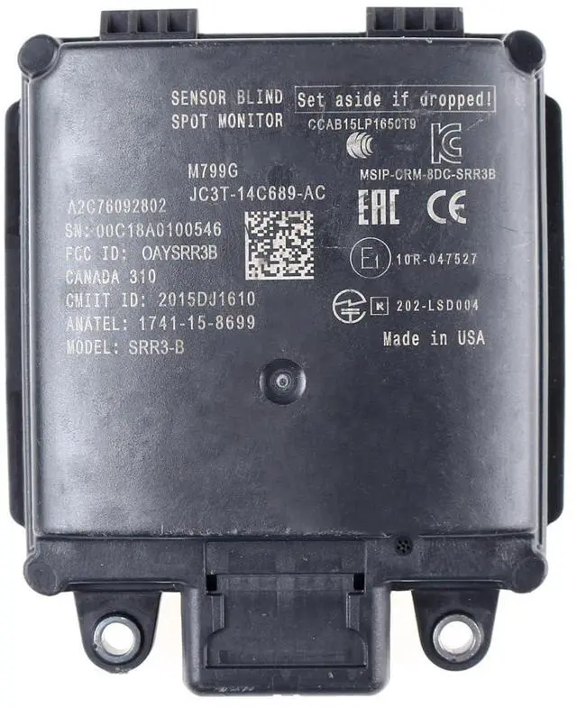 Main image of Blind Spot Monitor Alert Radar Sensor JC3T14C689AC Compatible for Compatible with Ford F-150 F-250 F-350 Transit Connect Replace JC3Z14C689A