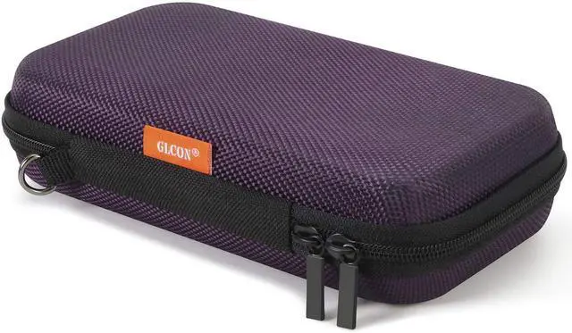 Main image of Hard EVA Carrying Case - GLCON Protective Electronic EVA Storage Case for Power Bank, Charger, Earbuds, Cell Phone, Battery - Portable Small Travel Bag with Mesh Inner Pocket + Zipper Enclosure