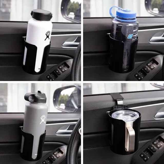 Alt view image 2 of 7 - Large Car Door Cup Holder, Vehicle Armrest Cup Holder, Drink Holder for Truck