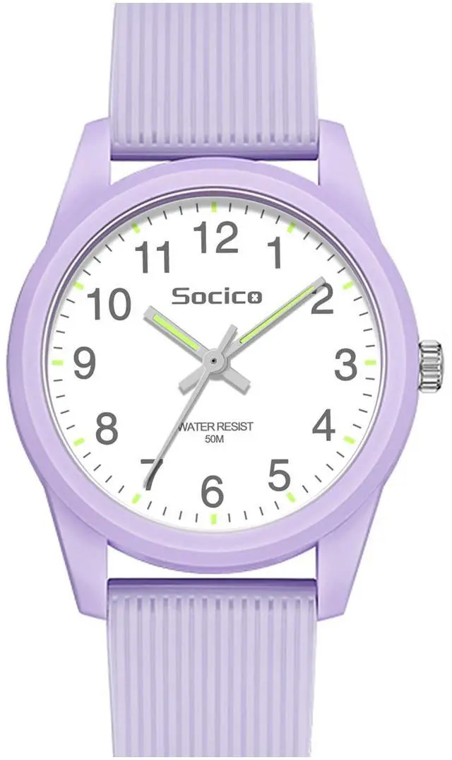 Main image of Kids Analog Watch for Boys Girls, Easy to Read Learning Time Watch, 50M Waterproof, Soft Band Wristwatch for Ages 4-12, Great Gift for Children