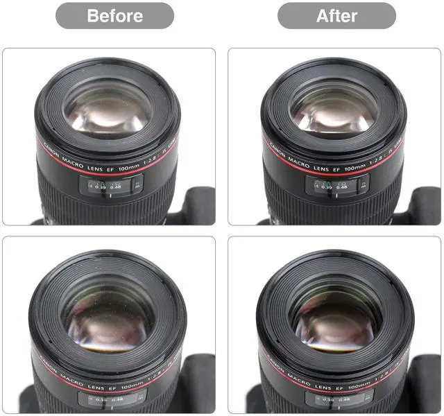 Alt view image 6 of 7 - 14-in-1 Camera Lens Cleaning Kit - Mirrorless & DSLR Sensor Cleaning Kit for Canon, Sony, Nikon Including Lens Blower, Detergent, Swabs, Cloth, Pen, Brush