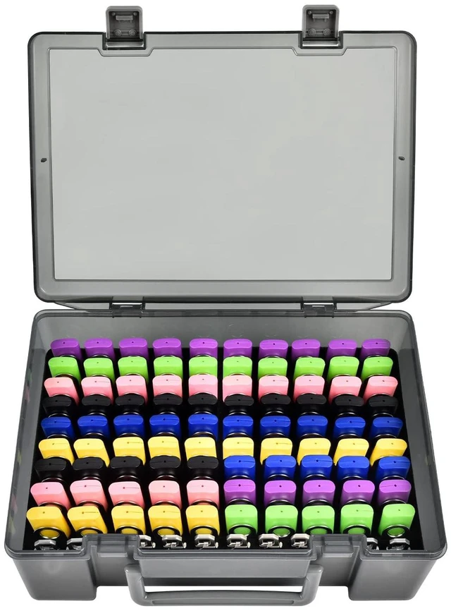 Main image of Flash Drive Case USB Memory Stick SD Card Storage Organizer- Holds 104pcs Thumb Drive Electronic Accessories Holder for Sandisk/for Samsung/for Inland/for PNY/for Netac (Gray)
