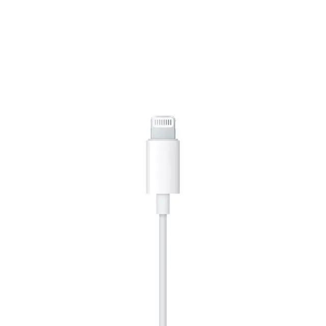 Alt view image 5 of 6 - EarPods Headphones with Lightning Connector, Wired Ear Buds for iPhone with Built-in Remote to Control Music, Phone Calls, and Volume