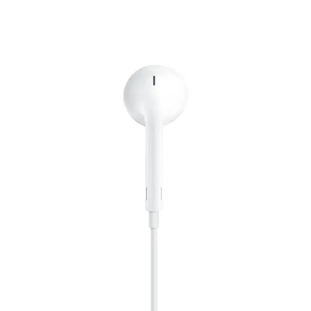 Alt view image 4 of 6 - EarPods Headphones with Lightning Connector, Wired Ear Buds for iPhone with Built-in Remote to Control Music, Phone Calls, and Volume