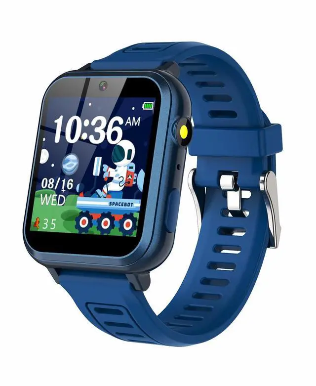 Main image of Smart Watch for Kids with 39 Puzzle Games HD Touch Screen Camera Music Player Pedometer Alarm Clock Calculator Flashlight 12/24 hr Gifts for 4-12 Year Old Boys Toys for Kids