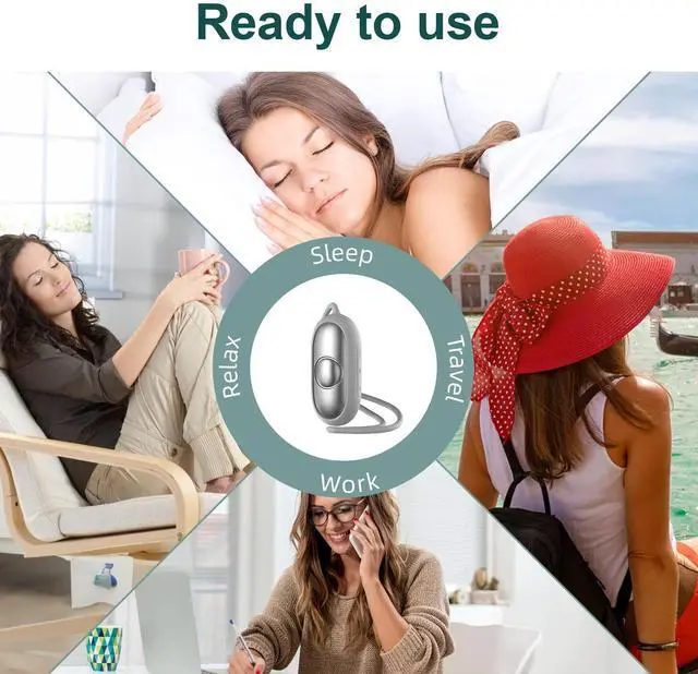 Alt view image 5 of 7 - Handheld Relaxation Device Dual-Mode Gentle Pulse Wellness Tool for Adults & Kids, Portable Sleep Device, Supports Calm Focus & Better Rest, USB-C Rechargeable (Silver)