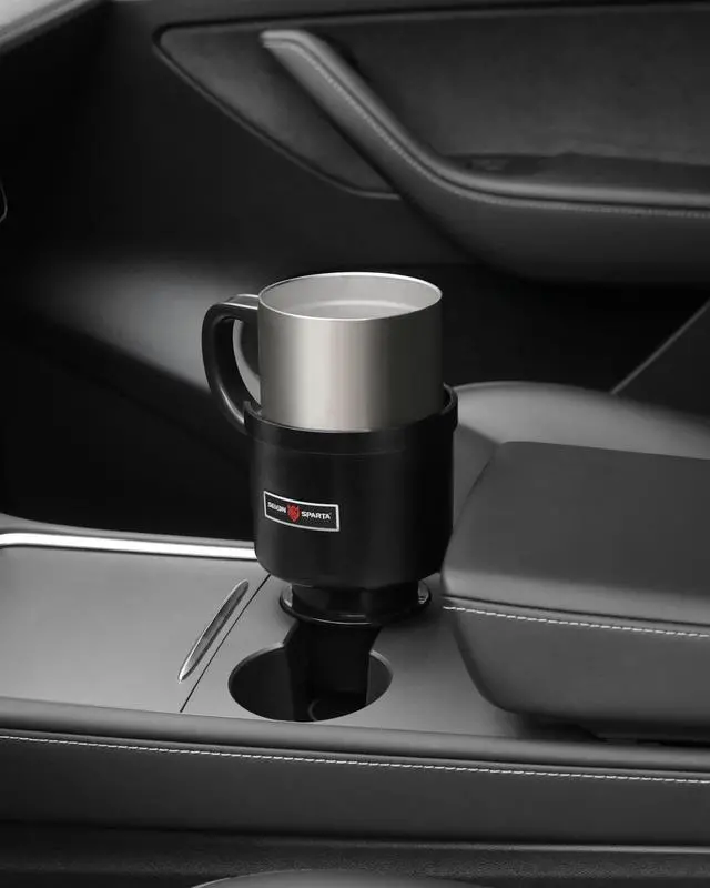 Alt view image 5 of 7 - Upgraded Car Cup Holder Expander Adapter with Offset Adjustable Base, Compatible with Yeti 14/24/36/46oz Ramblers, Hydro Flasks 32/40oz, Other Large Bottles Mugs in 3.5"-4.0", 1 Pack