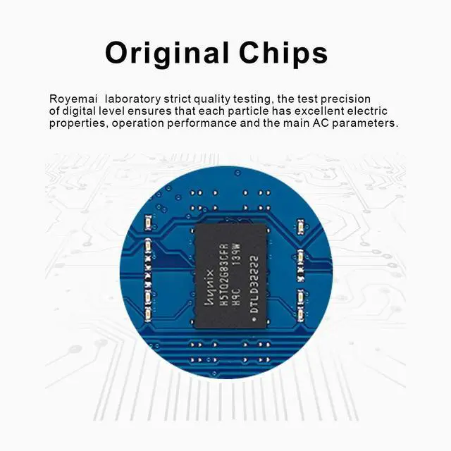 Alt view image 3 of 6 - 8GB Kit (2X4GB) DDR3 1600MHz PC3-12800U 4GB 2Rx8 240-pin Dimm CL11 1.5V Desktop RAM Memory Module