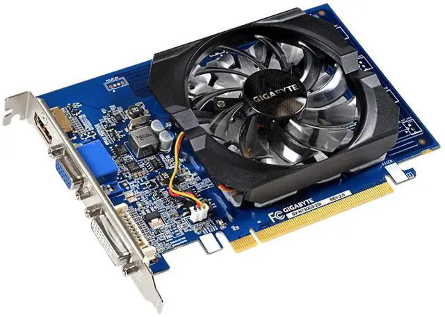 Alt view image 2 of 3 - GeForce GT 730 2GB 64-bit DDR3, GV-N730D3-2GI REV3.0 Graphic Cards