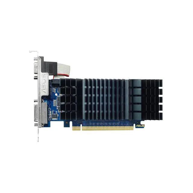 Alt view image 5 of 6 - GeForce GT 730 2GB GDDR5 Low Profile Graphics Card for Silent HTPC Builds (with I/O Port Brackets), 3 Year Warranty