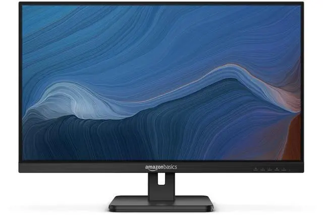 Main image of 27 in IPS Monitor, Full HD 1080P, 75 Hz, Adjustable Stand, HDMI, Display Port, VGA Input, Built-in Speakers, VESA Compatible, Black
