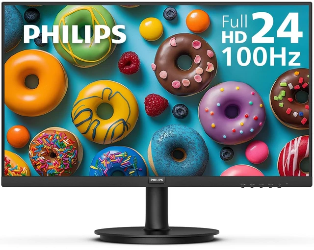 Main image of 24 Inch Computer Monitor FHD 100Hz VA VESA Flicker-Free, 241V8LB 1920×1080 LED Monitor, 4ms GtG, Adaptive Sync, HDMI 1.4, Tilt Adjust, Low Blue Light, 4yr Advance Replacement