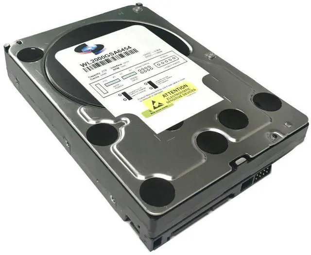 Main image of WL 2TB 64MB Cache 5400RPM SATA III (6.0Gb/s) 3.5" Internal Surveillance DVR Hard Drive - w/ 1 Year Warranty