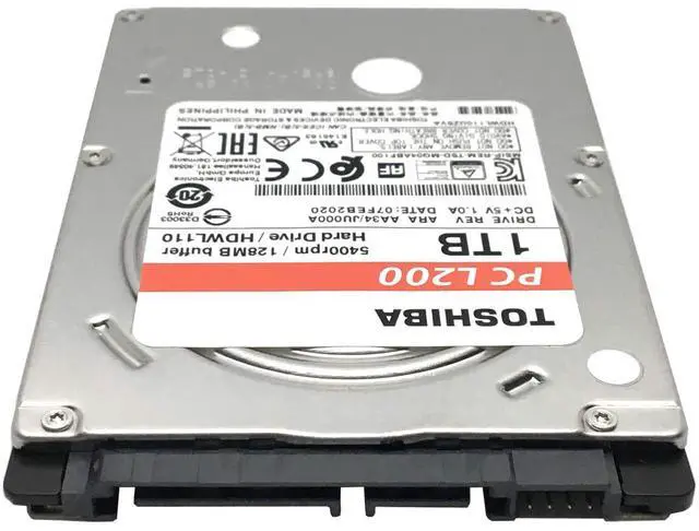 Alt view image 4 of 5 - 1TB 5400RPM 128MB Cache SATA 6Gb/s (7mm) 2.5in Internal Gaming PS3/PS4 Hard Drive - 3 Year Warranty