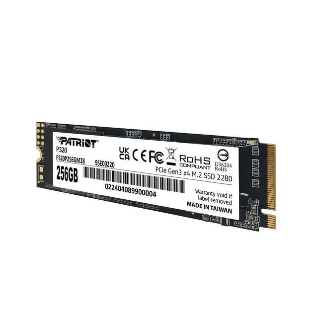 Alt view image 4 of 4 - P320 256GB Internal SSD - NVMe PCIe Gen 3x4 - M.2 2280 - Solid State Drive - P320P256GM28