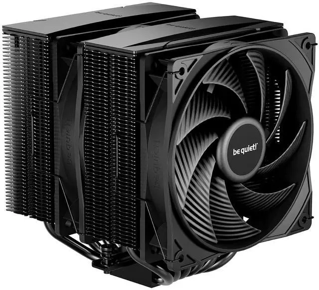 Main image of Pure Rock Pro 3 Black CPU Air Cooler | 6 High Performance 6mm Heat Pipes with HDT Technology | 120mm Quiet PWM Fan | AMD:AM4 AM5/Intel LGA 1700/1150/1151/1200 | Black | BK042