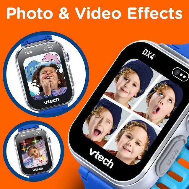 Alt view image 2 of 7 - KidiZoom Smartwatch DX4, Blue