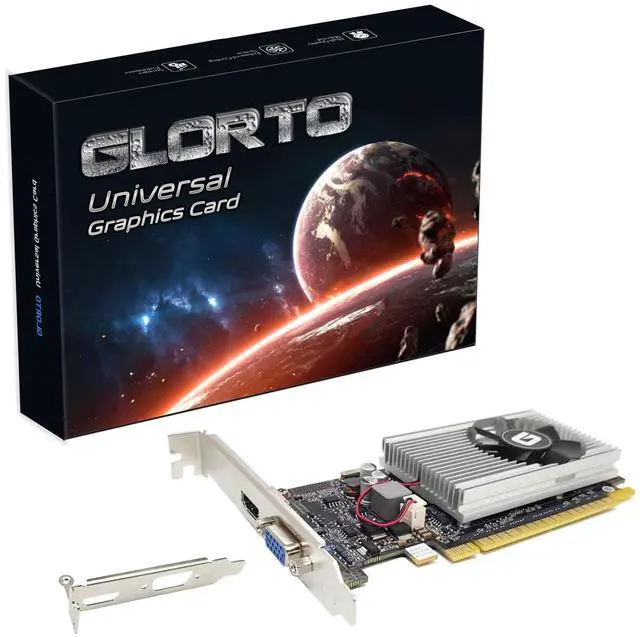 Main image of GeForce GT 210 1024 MB DDR3 Low Profile Graphics Card, PCI Express 1.0 x16, Entry Level GPU for PC, SFF and HTPC (HDMI/VGA)