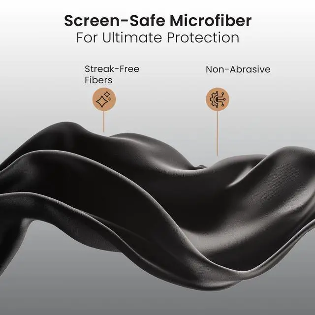 Alt view image 6 of 7 - Screen Wipes (150 Pack) - Electronic Wipes, Computer Screen Cleaner Wipes for Electronics | Computer Screen Wipes Phone Wipes & Lens Wipes for PC, Laptop, Phone, Car & More - Microfiber Included