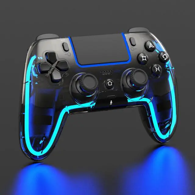 Main image of /Slim/MAC/Steam Deck/PC, Hall Effect Joystick, Dual Vibration/Macro/Turbo, 3.5mm Jack, 6-Axis, Mute Key, LED Gamepad with Speaker (4 Lighting Effects, 9 Light Colors)