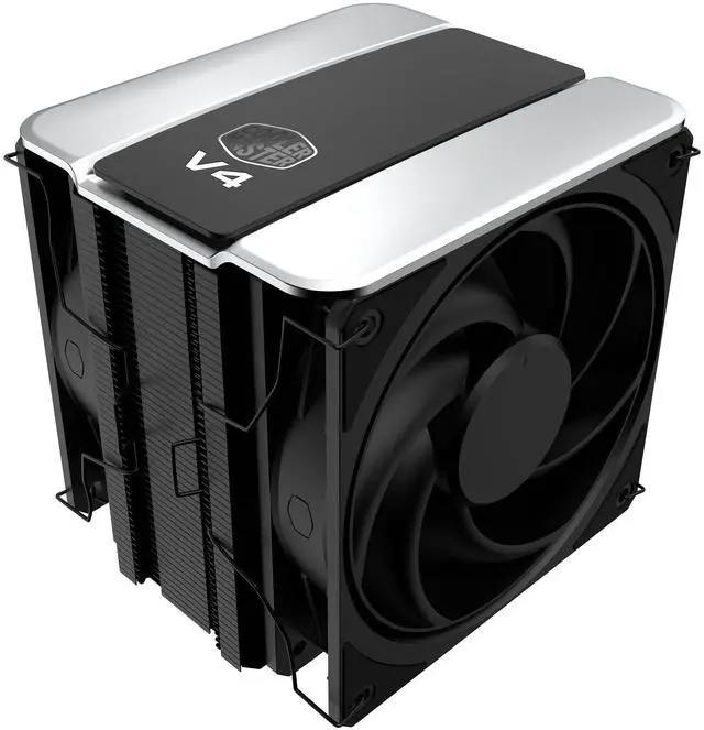 Main image of V4 Alpha 3DHP CPU Air Cooler, Single-Tower, Dual PWM Fans