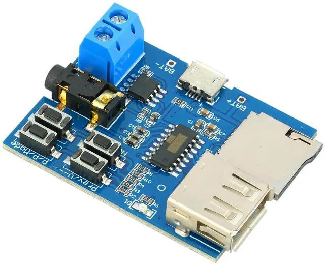 Alt view image 5 of 5 - 5Pcs MP3 Decoder Player Module