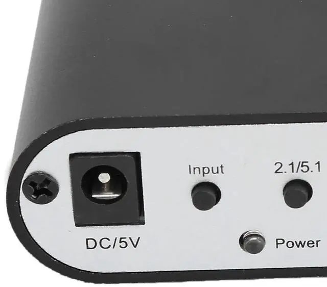 Alt view image 5 of 7 - Audio Decoder, DTS/AC-3 to Analog, Optical, Coaxial, USB, 6 Channels, ABS Material, Coaxial, Plug Mount, Hilitandr1eufcoabp876-11