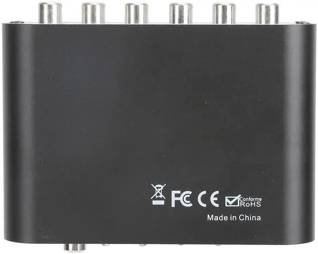 Alt view image 7 of 7 - Audio Decoder, DTS/AC-3 to Analog, Optical, Coaxial, USB, 6 Channels, ABS Material, Coaxial, Plug Mount, Hilitandr1eufcoabp876-11
