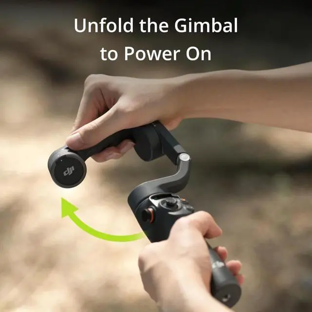 Alt view image 3 of 7 - Osmo Mobile 6 Smartphone Gimbal Stabilizer, 3-Axis Phone Gimbal, Built-In Extension Rod, Portable and Foldable, Android and iPhone Gimbal with ShotGuides, Vlogging Stabilizer, YouTube TikTok Video