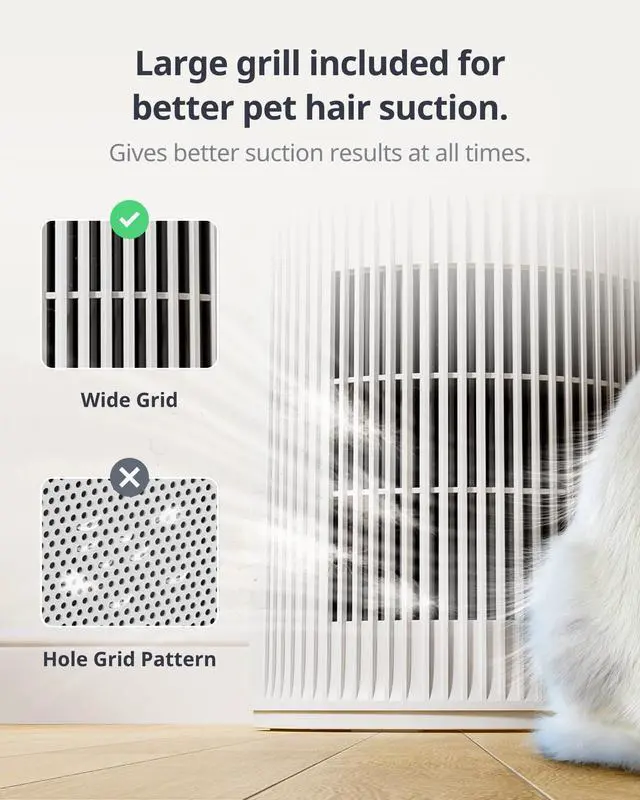 Alt view image 7 of 7 - Air Purifiers for Home Large Room with Matter Up to 3620 ft², 20dB, Washable Pre-filter, Pet Mode, 10 RGB Colors, Aromatherapy, Work with Apple Home, Google Home, HomeAssistant