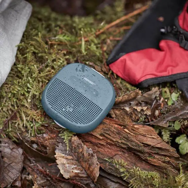 Alt view image 4 of 5 - SoundLink Micro: Small Portable Bluetooth Speaker (Waterproof), Midnight Blue