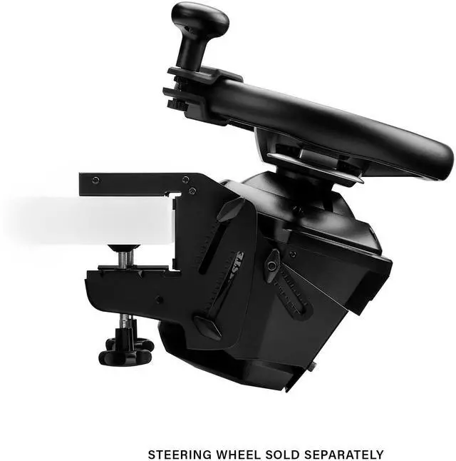 Alt view image 4 of 7 - SimTask Steering Kit, Adjustable Clamp and Spinner Knob, for Truck and Farm Simulation Gaming (Compatible with PS, XBOX, PC)