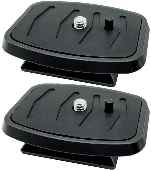 Main image of 2 Pack 35 mm Tripod Quick Release Plate Camera Tripod Mount Adapter, QR Camera Mounting Ball Head Parts Replacement for Quantaray Slik Walmart Sunpak 5800D 7000TM 6400UT 8001UT MX1000