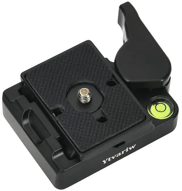 Main image of 323 RC2 Quick Release Plate Adapter, Rapid Connect Adapter with Quick Release Plate Compatible for Manfrotto Monopod, Manfrotto Tripod Ball Head and Tripod