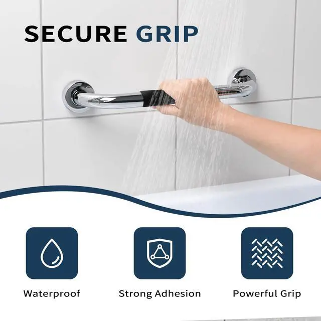Alt view image 4 of 7 - Rubber Grip Tape - Strong Adhesive Anti-Slip Tape for Handles, Mouse - Waterproof Non-Abrasive Textured Tape to Enhance Grip and Comfort (Black, 2 in x 10 Ft)