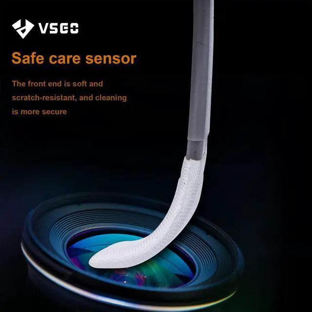 Alt view image 4 of 7 - Full Frame Sensor Cleaning Kit, 12pcs Sensor Swabs & 10ml Sensor Cleaner for Nikon Sony Canon DSLR Camera Clean (VS-S03-12)