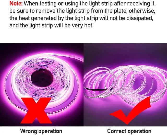 Alt view image 5 of 6 - 24V 32.8ft/10M RGB LED Strip Light 1200LEDs 120W Flexible SMD3535 High Brightness No-Waterproof IP20 LED Tape Lights for Living Room Home Decoration(RGB Controller and Power Supply Not Included)