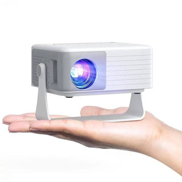 Main image of Mini Projector with WiFi and Bluetooth, AKIYO 2026 Upgraded Projector 1080P Full HD, 360° Rotating, Auto Keystone, Portable Projector for Home Theater/Outdoor, Compatible with iOS/Android/Laptop/PS5