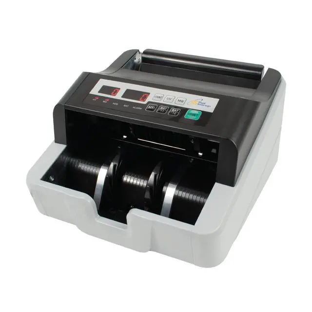 Alt view image 5 of 5 - USD High Speed Bill Counter with UV/MG Counterfeit Detection, High Volume Money Counter, Add and Batch Mode (RBC-100N)